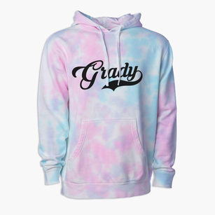 Grady New Mexico Vintage Team Premium Tie-Dye Hoodie