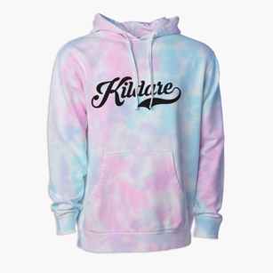 Kildare Oklahoma Vintage Team Premium Tie-Dye Hoodie