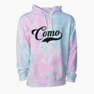 Como North Carolina Vintage Team Premium Tie-Dye Hoodie