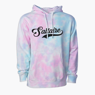 Saltaire New York Vintage Team Premium Tie-Dye Hoodie