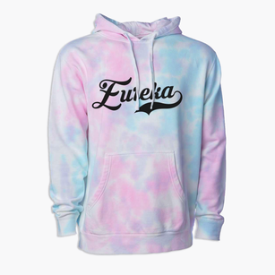 Eureka Missouri Vintage Team Premium Tie-Dye Hoodie