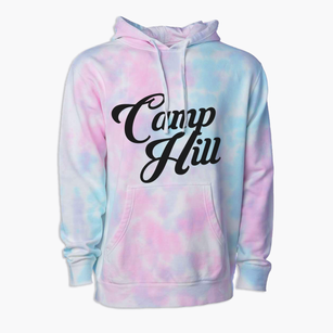 Camp Hill Pennsylvania Vintage Team Premium Tie-Dye Hoodie