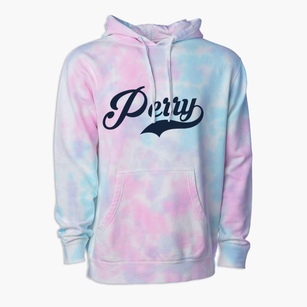 Perry Utah Vintage Team Premium Tie-Dye Hoodie