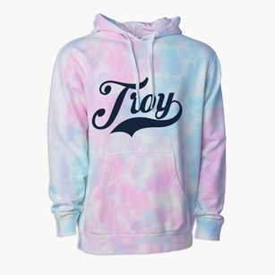 Troy New York Vintage Team Premium Tie-Dye Hoodie