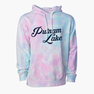 Putnam Lake New York Vintage Team Premium Tie-Dye Hoodie