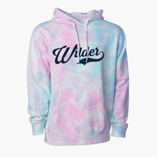 Wilder Vermont Vintage Team Premium Tie-Dye Hoodie