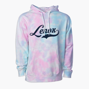 Lenox Iowa Vintage Team Premium Tie-Dye Hoodie