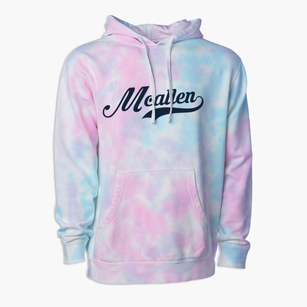Mcallen Texas Vintage Team Premium Tie-Dye Hoodie