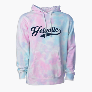 Yellville Arkansas Vintage Team Premium Tie-Dye Hoodie