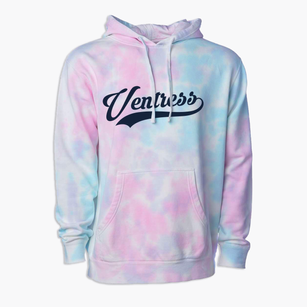 Ventress Louisiana Vintage Team Premium Tie-Dye Hoodie