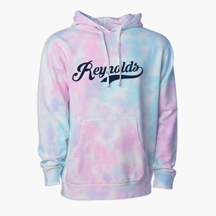 Reynolds Georgia Vintage Team Premium Tie-Dye Hoodie