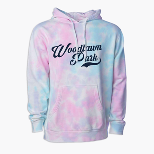 Woodlawn Park Kentucky Vintage Team Premium Tie-Dye Hoodie