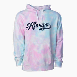 Kinston North Carolina Vintage Team Premium Tie-Dye Hoodie