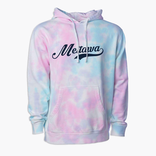 Mettawa Illinois Vintage Team Premium Tie-Dye Hoodie