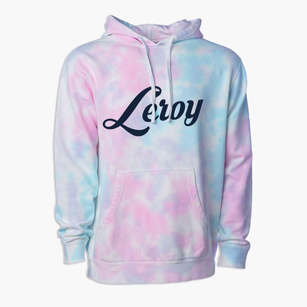 Leroy Kansas Vintage Team Premium Tie-Dye Hoodie