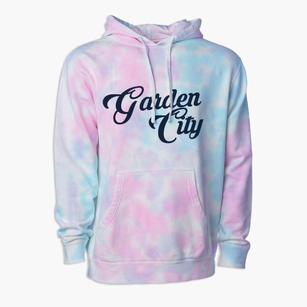 Garden City Minnesota Vintage Team Premium Tie-Dye Hoodie