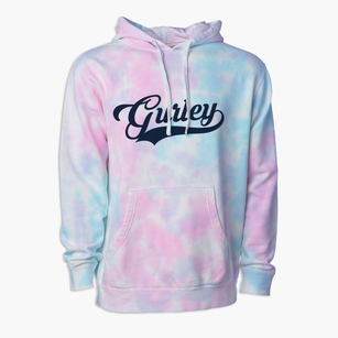 Gurley Nebraska Vintage Team Premium Tie-Dye Hoodie