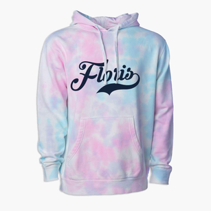Floris Iowa Vintage Team Premium Tie-Dye Hoodie