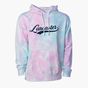 Lancaster Virginia Vintage Team Premium Tie-Dye Hoodie