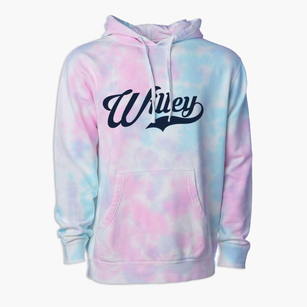 Willey Iowa Vintage Team Premium Tie-Dye Hoodie