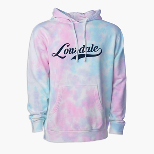 Lonsdale Arkansas Vintage Team Premium Tie-Dye Hoodie