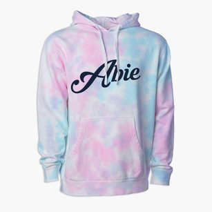 Abie Nebraska Vintage Team Premium Tie-Dye Hoodie
