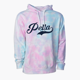 Pella Iowa Vintage Team Premium Tie-Dye Hoodie
