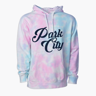 Park City Illinois Vintage Team Premium Tie-Dye Hoodie
