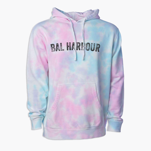 Bal Harbour Florida Timeless Retro Premium Tie-Dye Hoodie