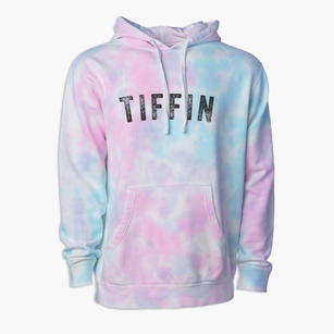 Tiffin Iowa Timeless Retro Premium Tie-Dye Hoodie