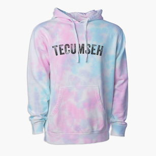 Tecumseh Nebraska Timeless Retro Premium Tie-Dye Hoodie