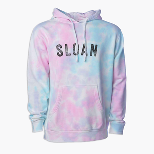 Sloan Iowa Timeless Retro Premium Tie-Dye Hoodie