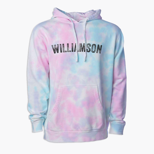 Williamson Illinois Timeless Retro Premium Tie-Dye Hoodie