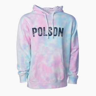 Polson Montana Timeless Retro Premium Tie-Dye Hoodie