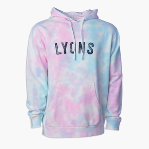 Lyons Colorado Timeless Retro Premium Tie-Dye Hoodie