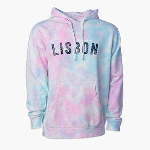 Lisbon Maine Timeless Retro Premium Tie-Dye Hoodie