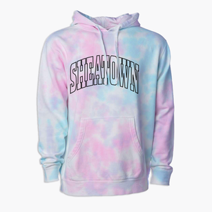 Sheatown Pennsylvania Trendy Block Premium Tie-Dye Hoodie