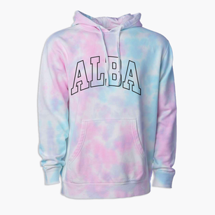 Alba Missouri Trendy Block Premium Tie-Dye Hoodie