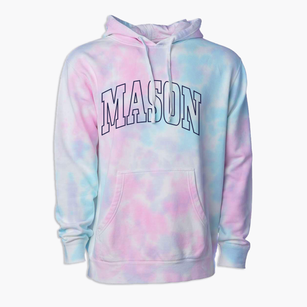 Mason Illinois Trendy Block Premium Tie-Dye Hoodie