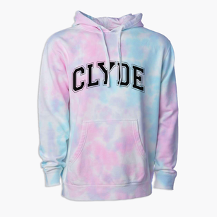 Clyde Ohio Varsity Premium Tie-Dye Hoodie