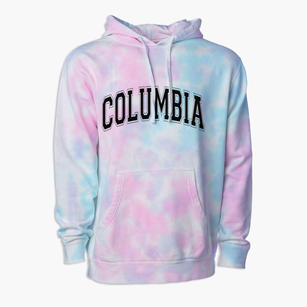 Columbia Connecticut Varsity Premium Tie-Dye Hoodie