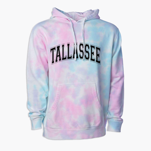 Tallassee Alabama Varsity Premium Tie-Dye Hoodie