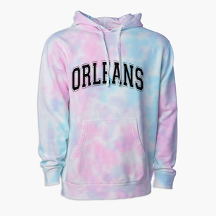 Orleans New York Varsity Premium Tie-Dye Hoodie