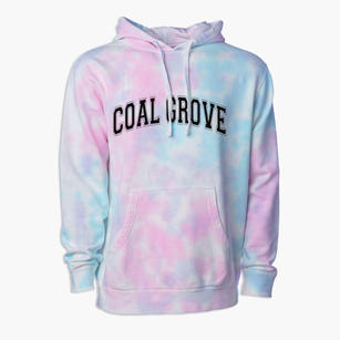 Coal Grove Ohio Varsity Premium Tie-Dye Hoodie