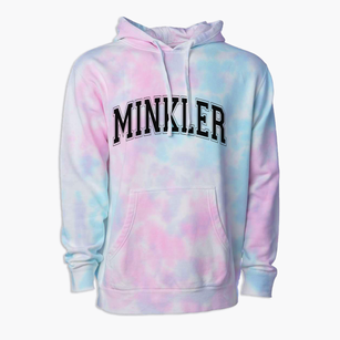 Minkler California Varsity Premium Tie-Dye Hoodie