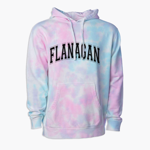 Flanagan Illinois Varsity Premium Tie-Dye Hoodie