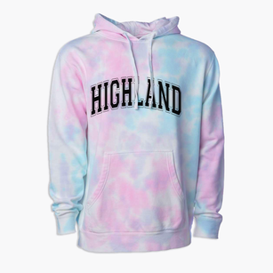 Highland Kansas Varsity Premium Tie-Dye Hoodie