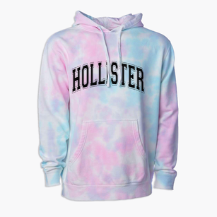 Hollister North Carolina Varsity Premium Tie-Dye Hoodie