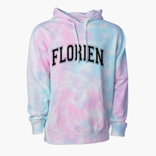 Florien Louisiana Varsity Premium Tie-Dye Hoodie