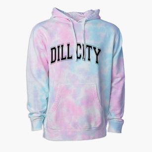 Dill City Oklahoma Varsity Premium Tie-Dye Hoodie